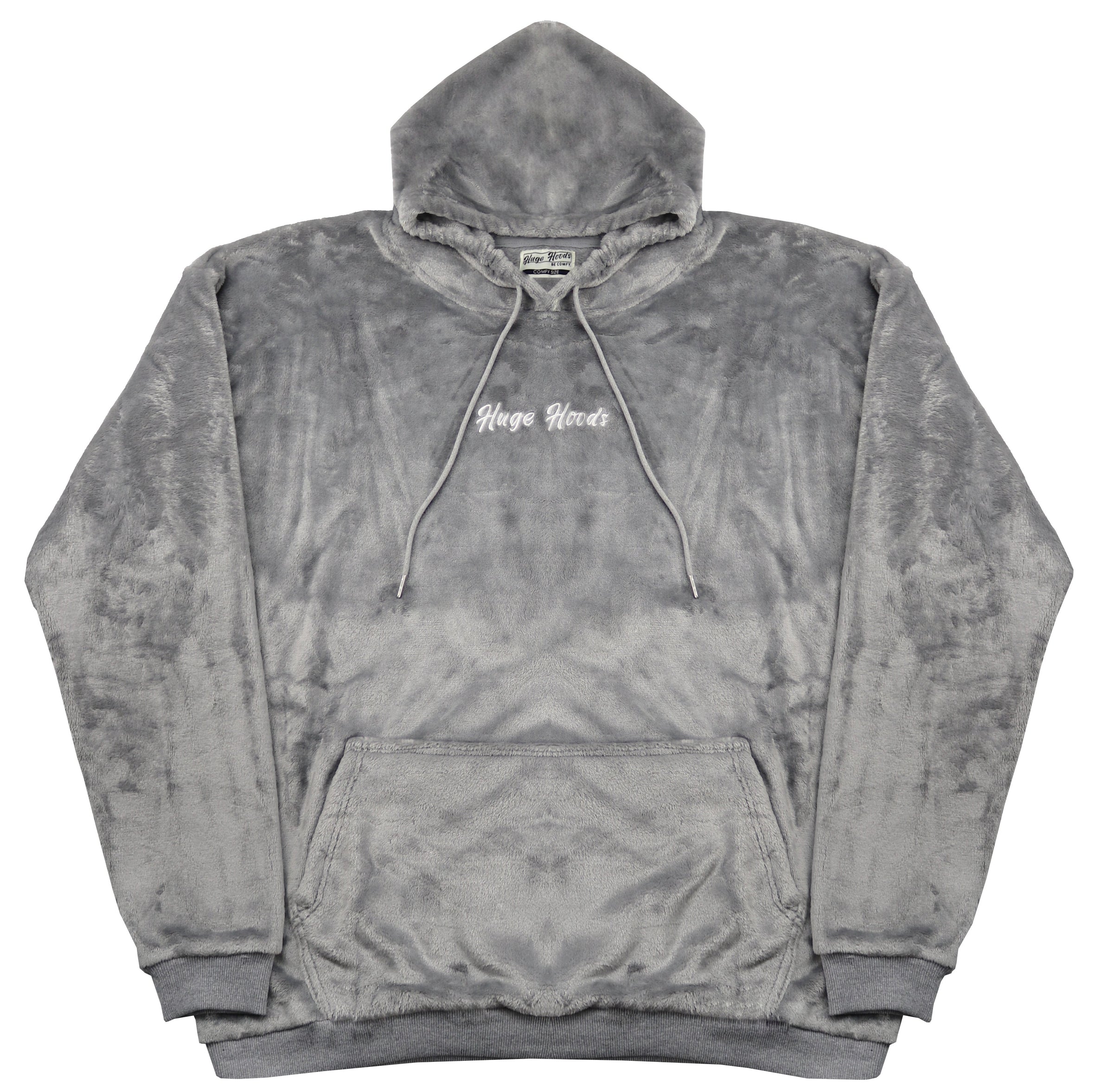 Huge Hoods Fur Grey Oversized Original Hoody from Huge Hoods