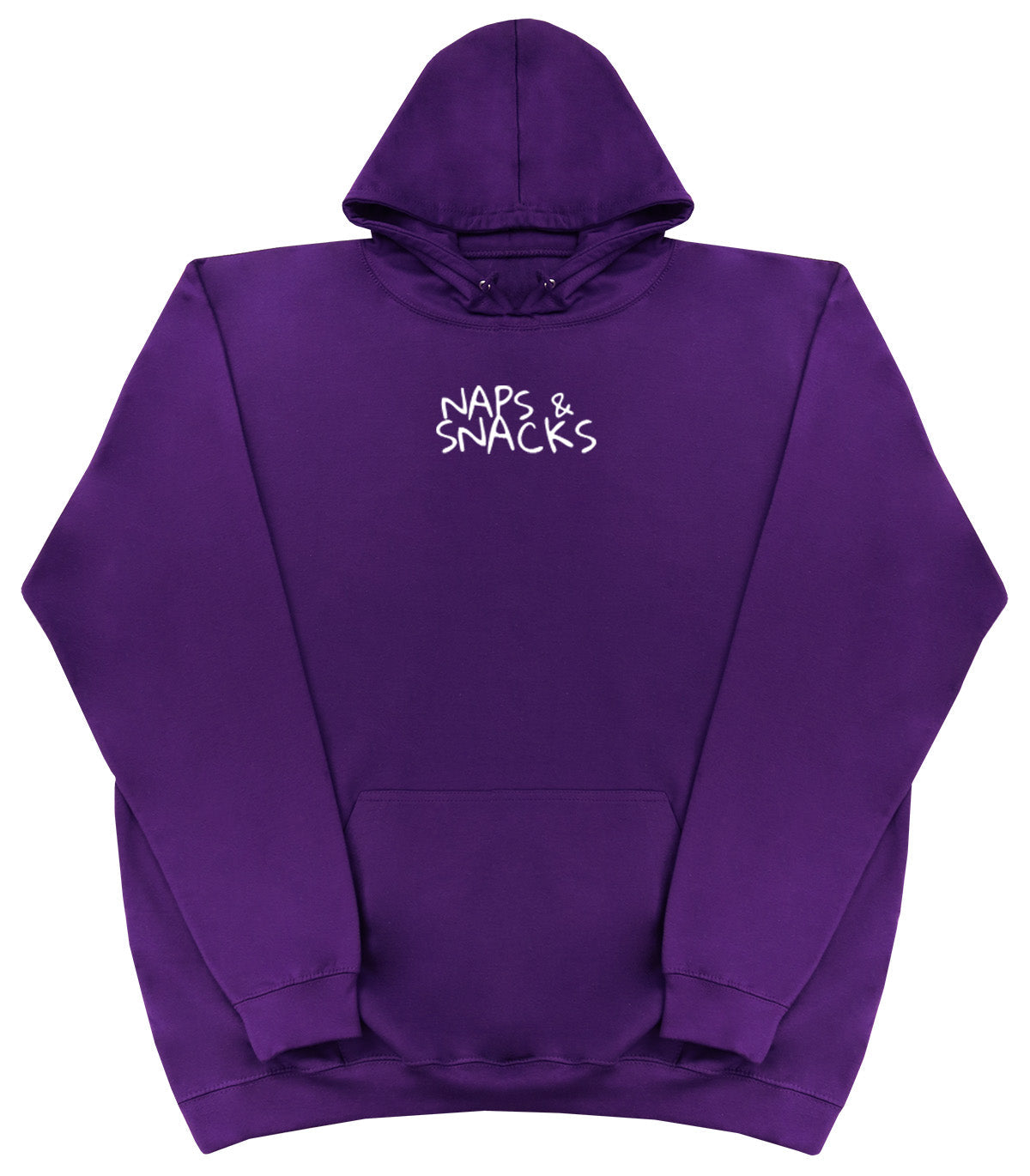 Naps & Snacks - Huge Oversized Comfy Original Hoody from Huge Hoods