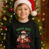 Santa Says Six Seven - 6 7 Funny 67 Gen Alpha Slang Meme 6-7 - Adult & Kids T-Shirt or Sweater