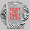 PERSONALISED Your Text Christmas Sweater - Christmas Jumper Sweatshirt - Adult & Kids - All Sizes