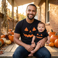 Baby Pumpkin & Daddy Pumpkin - Baby / Kids T-Shirt & Father's T-Shirt - (Sold Separately)