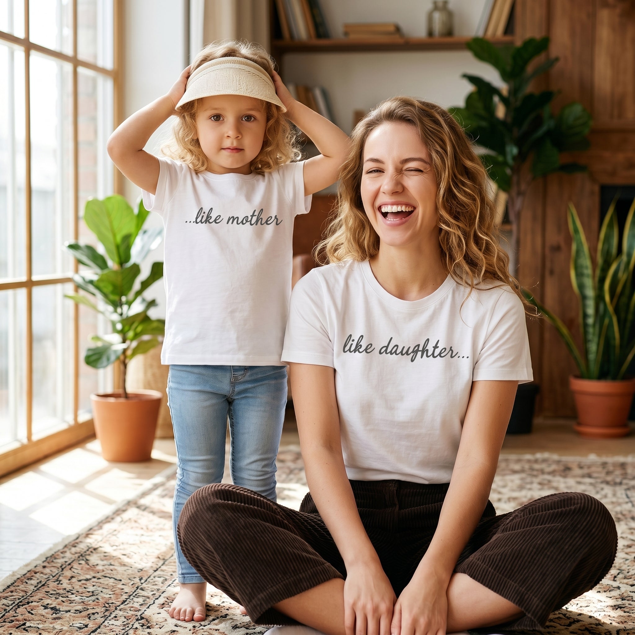 Like Daughter &amp; Like Mother – Baby-T-Shirt und Body / Mama-T-Shirt – (separat erhältlich)