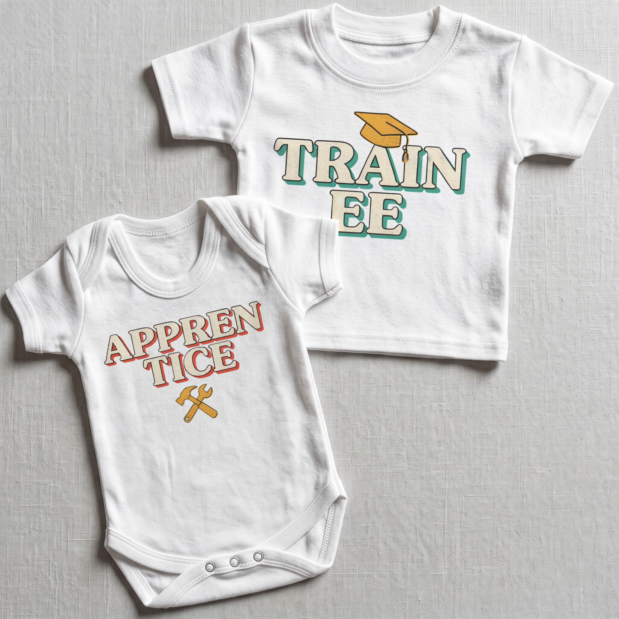 The Apprentice Baby Gift Set - Matching Gift Set - Baby Bodysuit