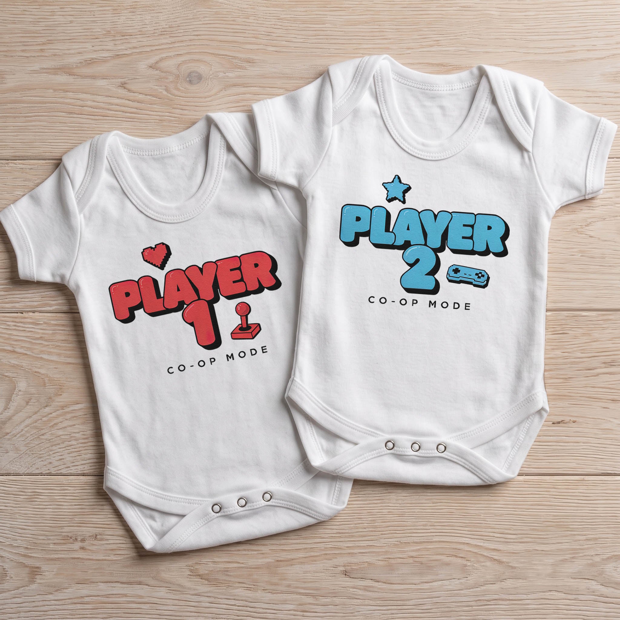 Player 2 - Baby Gift Set - Baby Matching Gift Set