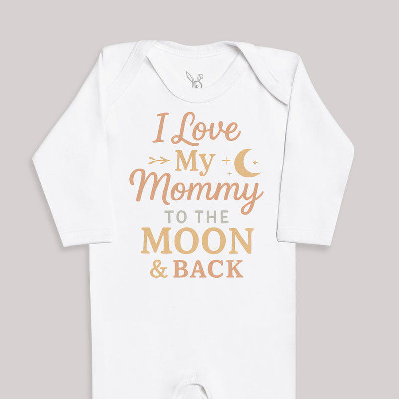 I Love My Mommy To The Moon And Back - Baby Bodysuit (Choice of Style)