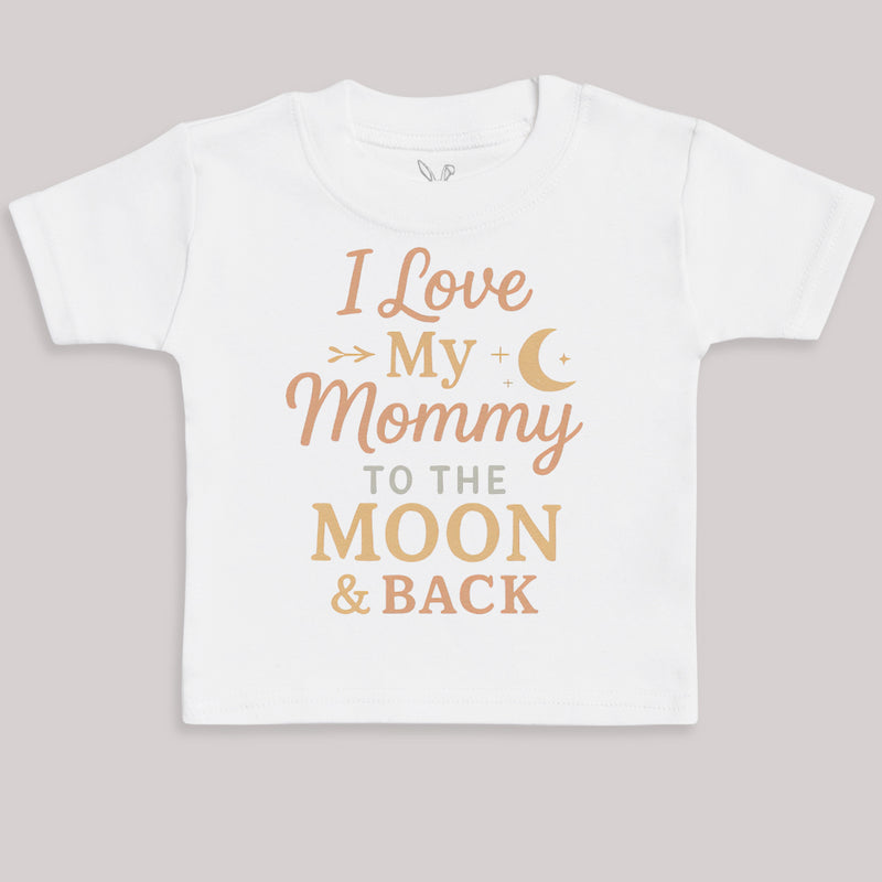 I Love My Mommy To The Moon And Back - Baby Bodysuit (Choice of Style)