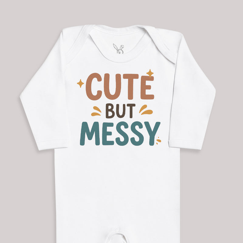 Cute But Messy - Baby Bodysuit (Choice of Style)