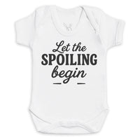 Let The Spoiling Begin - Baby Bodysuit (Choice of Style)