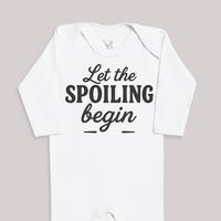 Let The Spoiling Begin - Baby Bodysuit (Choice of Style)
