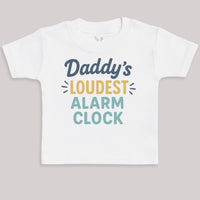 Daddys Loudest Alarm Clock - Baby Bodysuit (Choice of Style)