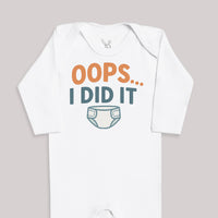 Oops I Did It - Baby Bodysuit (Choice of Style)