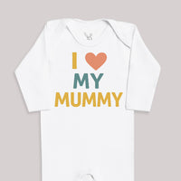 I Love My Mummy - Baby Bodysuit (Choice of Style)
