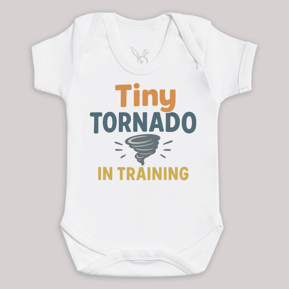 Tiny Tornado In Training - Baby Bodysuit (Choice of Style)
