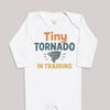 Tiny Tornado In Training - Baby Bodysuit (Choice of Style)