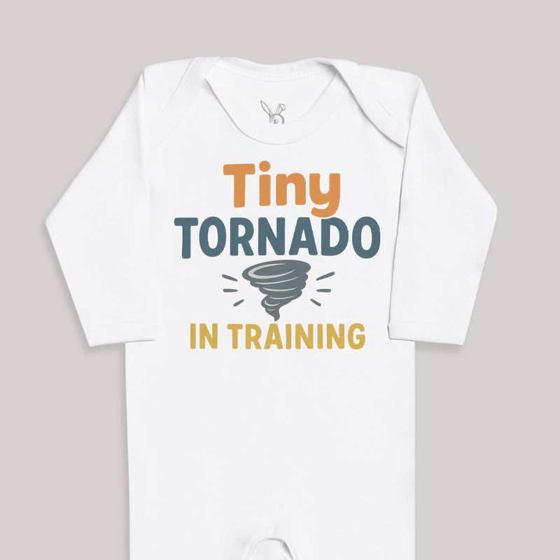 Tiny Tornado In Training - Baby Bodysuit (Choice of Style)