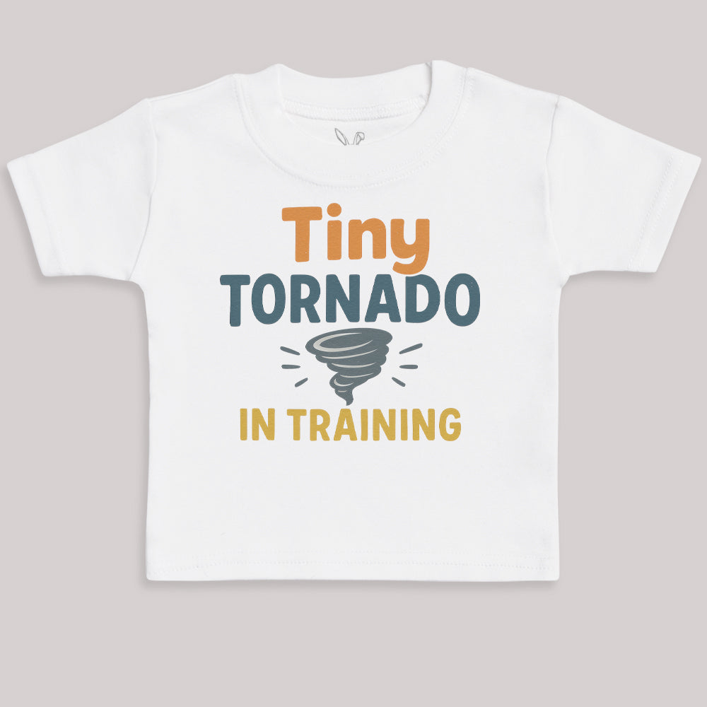 Tiny Tornado In Training - Baby Bodysuit (Choice of Style)