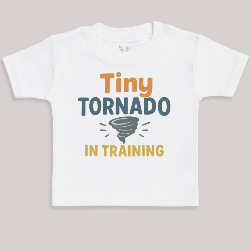 Tiny Tornado In Training - Baby Bodysuit (Choice of Style)