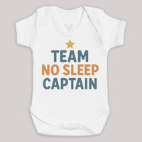 Team No Sleep Captain - Baby Bodysuit (Choice of Style)