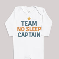 Team No Sleep Captain - Baby Bodysuit (Choice of Style)