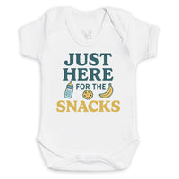 Just Here For The Snacks - Baby Bodysuit (Choice of Style)