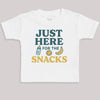 Just Here For The Snacks - Baby Bodysuit (Choice of Style)