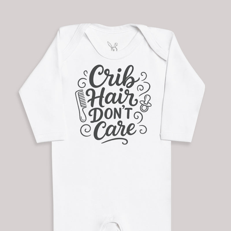 Crib Hair Don't Care - Baby Bodysuit (Choice of Style)