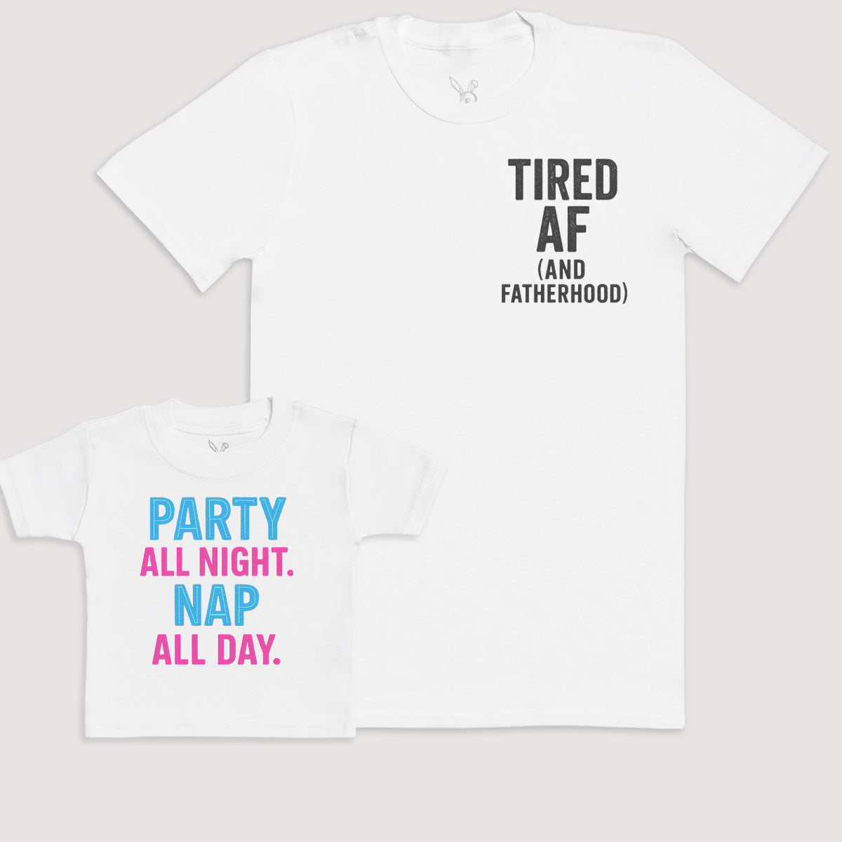 Party All Night Nap All Day - Baby Gift Set - Baby Bodysuit Gift Set