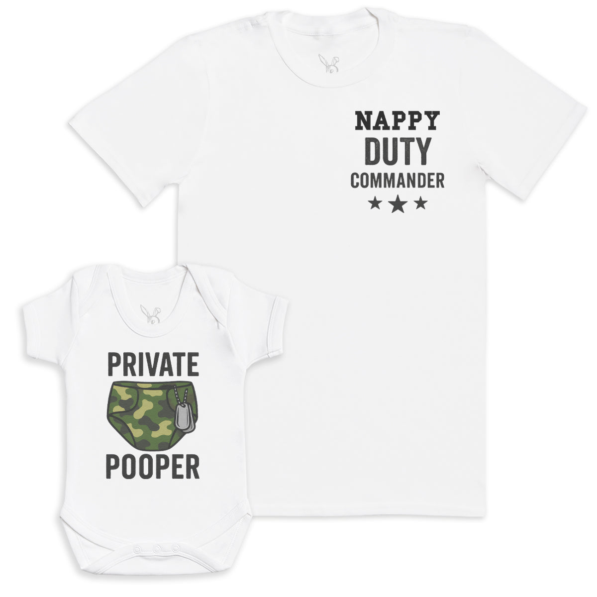 Private Pooper - Baby Gift Set - Baby Bodysuit Gift Set