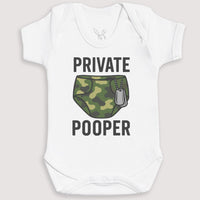 Private Pooper - Baby Gift Set - Baby Bodysuit Gift Set