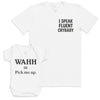 WAHH Pick Me Up - Baby Gift Set - Baby Bodysuit Gift Set
