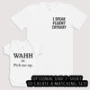 WAHH Pick Me Up - Baby Gift Set - Baby Bodysuit Gift Set