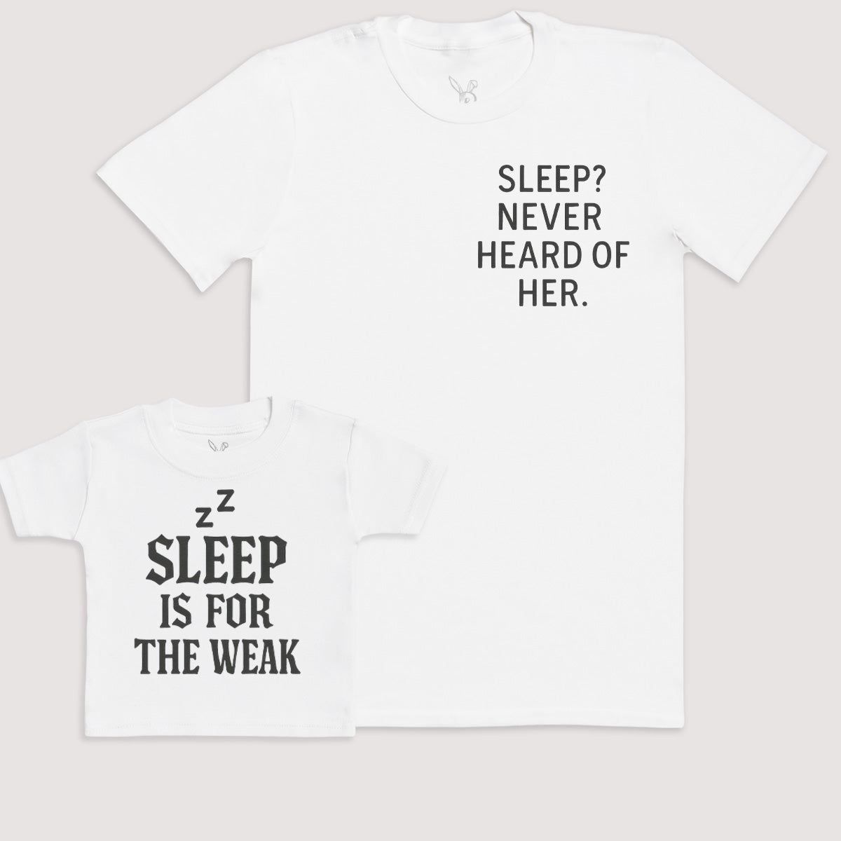 Sleep Is For The Weak - Baby Gift Set - Baby Bodysuit Gift Set