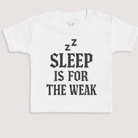 Sleep Is For The Weak - Baby Gift Set - Baby Bodysuit Gift Set