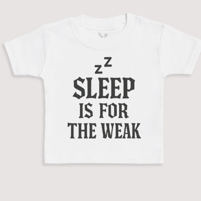 Sleep Is For The Weak - Baby Gift Set - Baby Bodysuit Gift Set