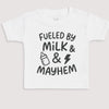 Fueled By Milk And Mayhem - Baby Gift Set - Baby Bodysuit Gift Set