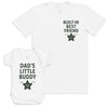 Dad's Little Buddy - Baby Gift Set - Baby Bodysuit Gift Set