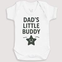 Dad's Little Buddy - Baby Gift Set - Baby Bodysuit Gift Set