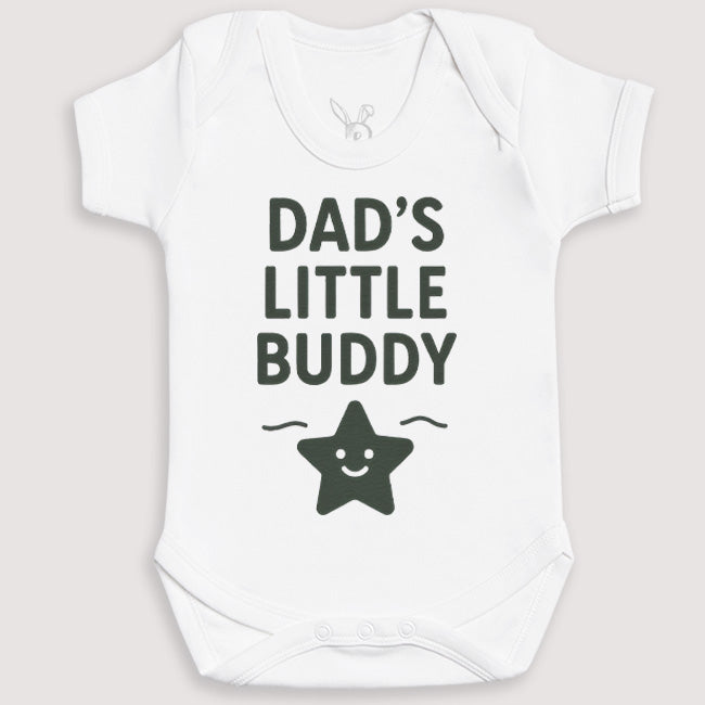 Dad's Little Buddy - Baby Gift Set - Baby Bodysuit Gift Set