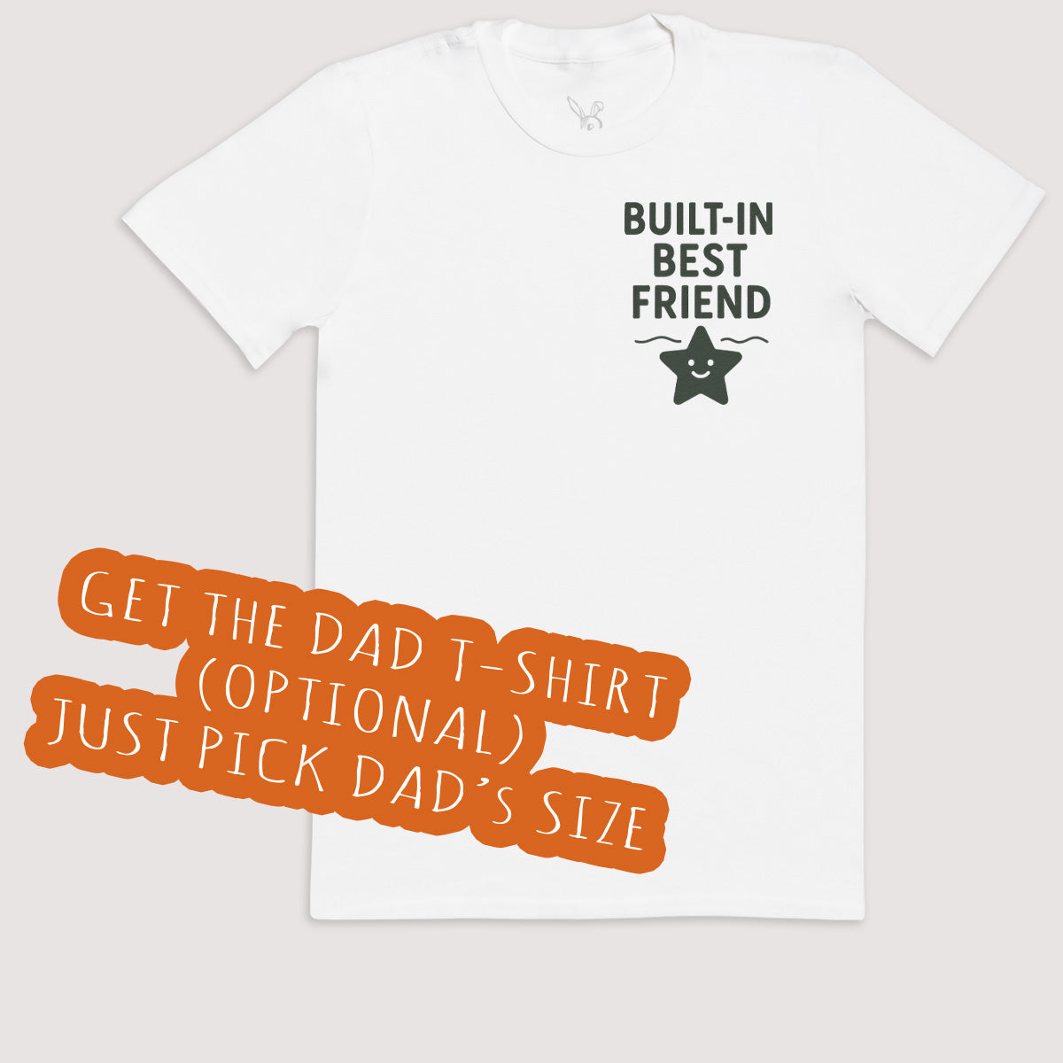Dad's Little Buddy - Baby Gift Set - Baby Bodysuit Gift Set