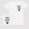 Dad's Little Buddy - Baby Gift Set - Baby Bodysuit Gift Set