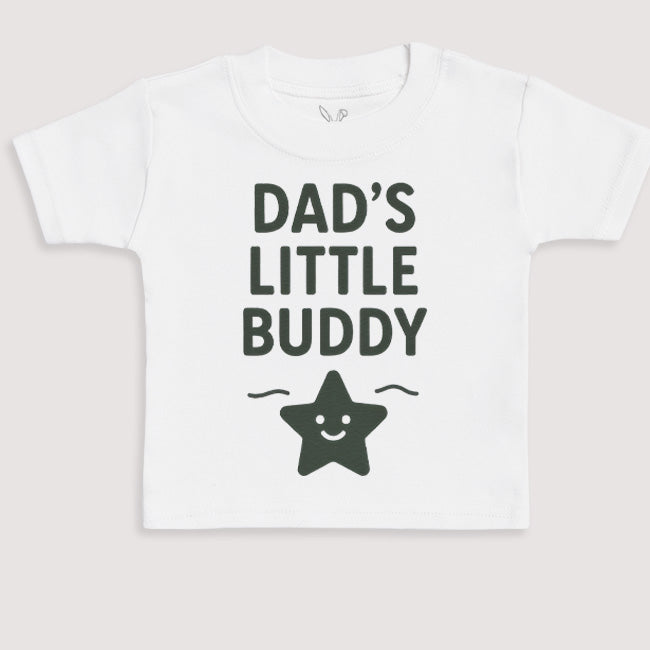 Dad's Little Buddy - Baby Gift Set - Baby Bodysuit Gift Set