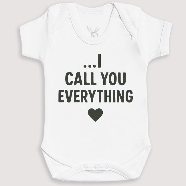 I Call You Everything - Baby Gift Set - Baby Bodysuit Gift Set