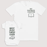 Best Plot Twist Ever - Baby Gift Set - Baby Bodysuit Gift Set