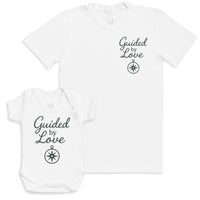 Guided By Love - Baby Gift Set - Baby Bodysuit Gift Set