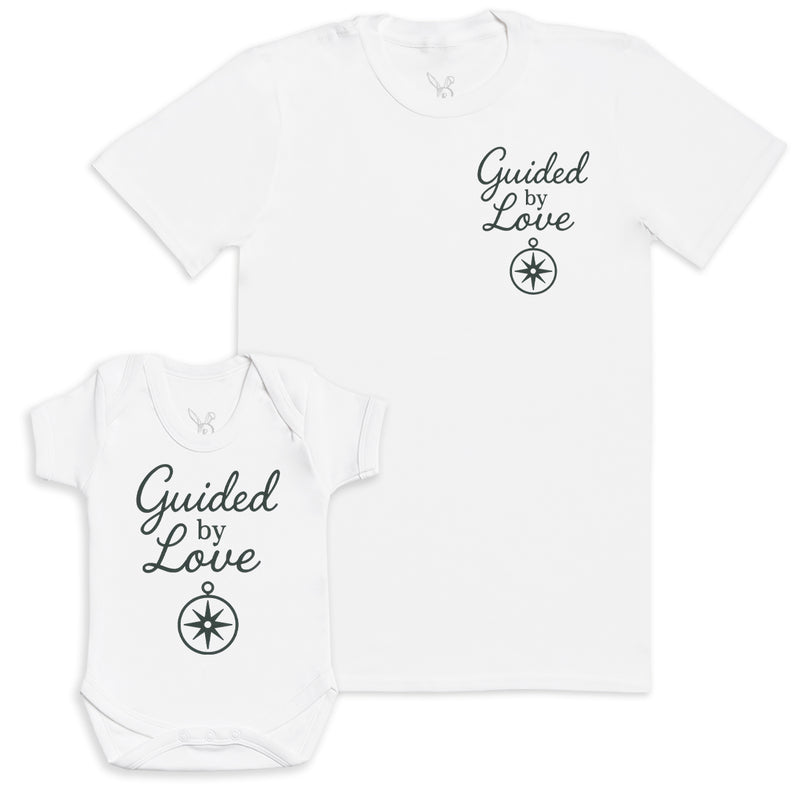 Guided By Love - Baby Gift Set - Baby Bodysuit Gift Set