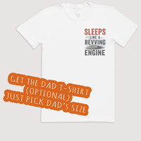 Burnouts Before Bedtime - Baby Gift Set - Baby Bodysuit Gift Set