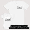 CTRL + V - Baby Gift Set - Baby Bodysuit Gift Set