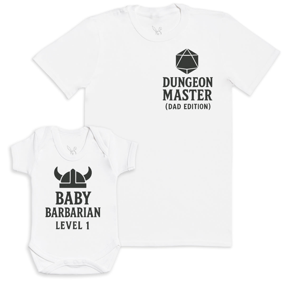 Baby Barbarian Level 1 - Baby Gift Set - Baby Bodysuit Gift Set