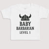 Baby Barbarian Level 1 - Baby Gift Set - Baby Bodysuit Gift Set