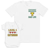 Level 1 Cuteness - Baby Gift Set - Baby Bodysuit Gift Set